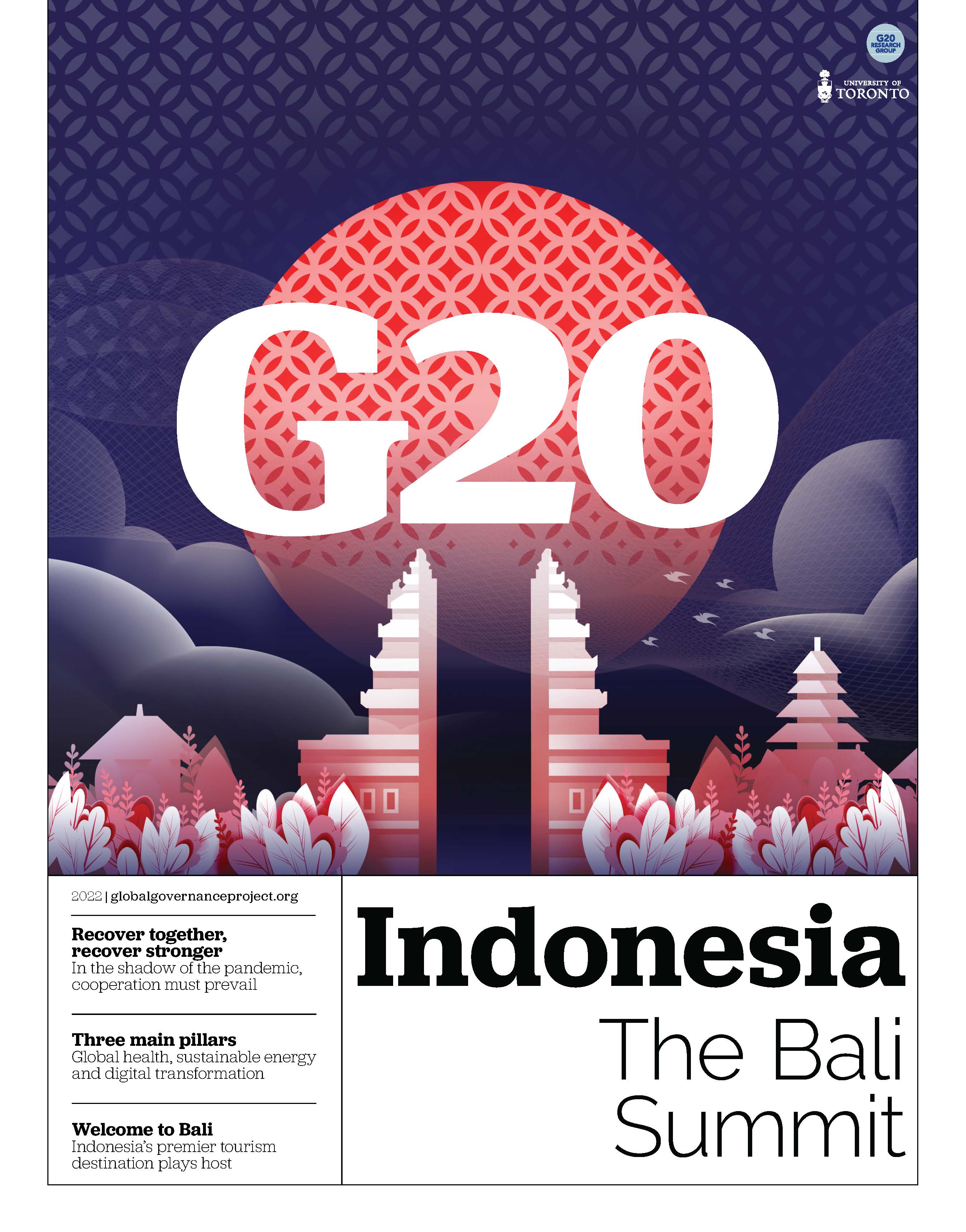 Cover image of G20 Indonesia: The 2022 Bali Summit