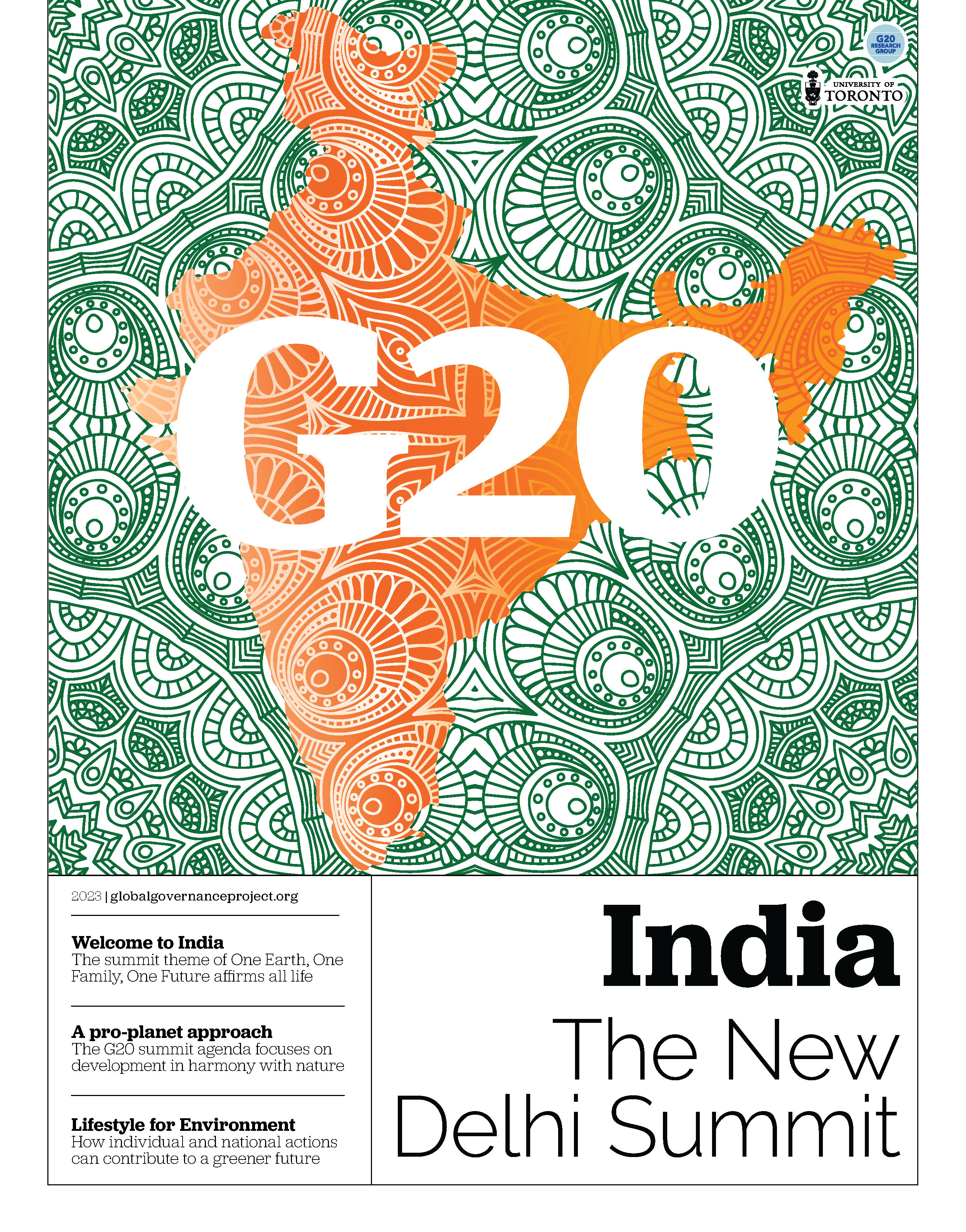 Cover image of G20 Indonesia: The 2023 New Delhi Summit