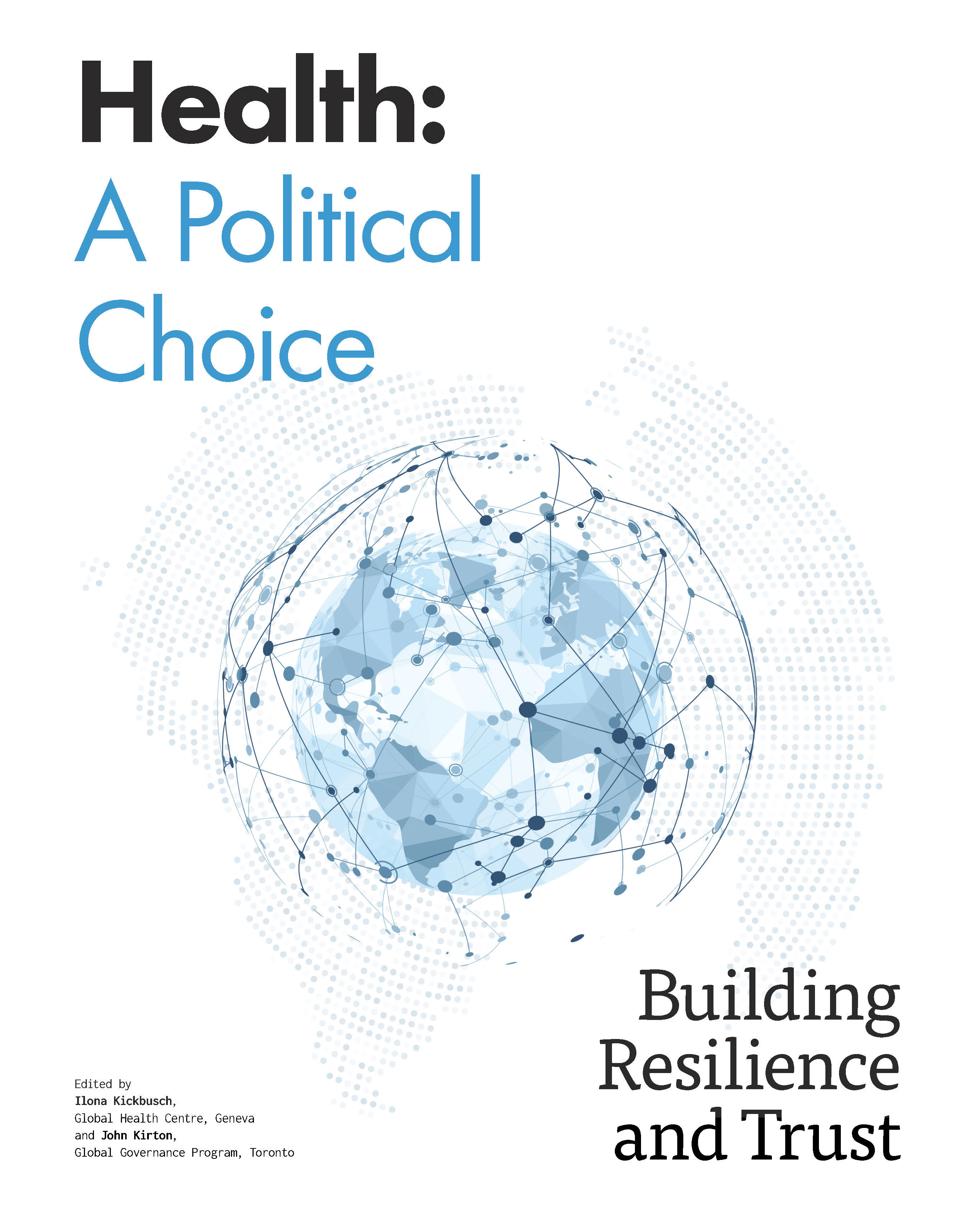 Cover image of Health: A Political Choice – Building Resilience and Trust